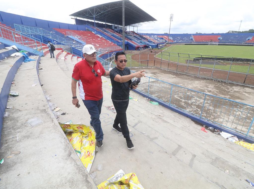 Momen Komisi Disiplin PSSI Kumpulkan Fakta di Stadion Kanjuruhan