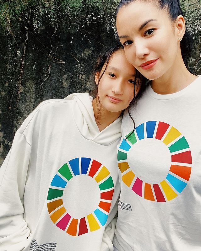 Nadya Hutagalung dan Nyla Nadya Hutagalung dan Nyla