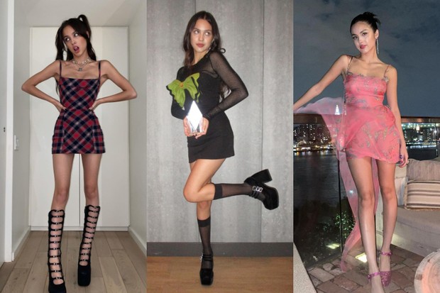 Olivia Rodrigo sering bergaya vintage bahkan stylish memakai busana Y2K Olivia Rodrigo