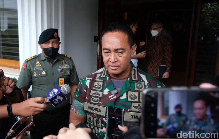Panglima TNI Jenderal Andika Perkasa (Wildan Noviansyah/detikcom)