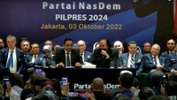 Pernyataan Lengkap Surya Paloh Umumkan Anies Capres NasDem 2024