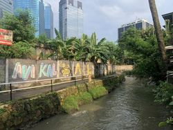 Dinas Perumahan Bakal Tinjau Pagar Kali yang Roboh di Mampang Jaksel