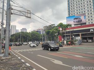 50 Pengendara di Jakpus Ditegur saat Operasi Zebra Jaya Siang Ini