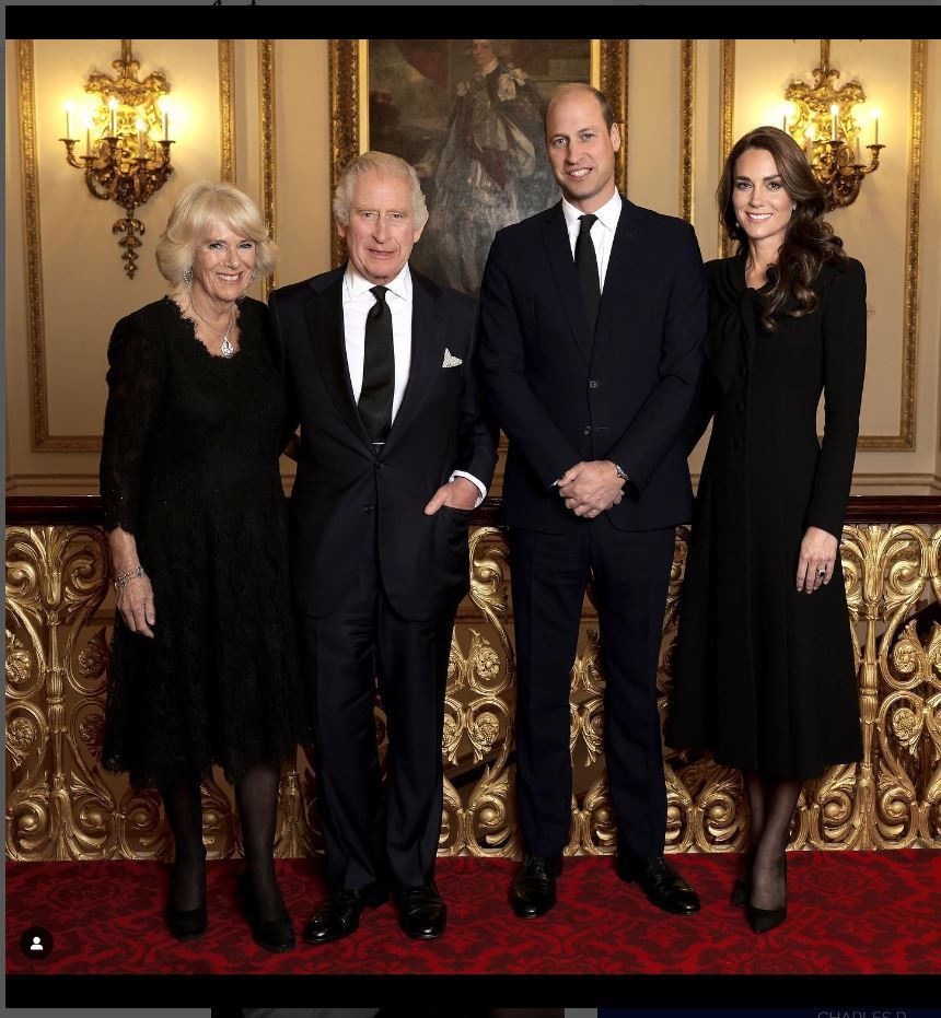 Potret Terbaru Keluarga Kerajaan Inggris