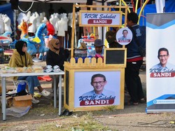 Relawan Sandiaga Promosikan Produk UMKM Lewat Pameran Pasar Tumpah