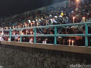 Suporter Persela Tahlil dan Dukung Usut Tuntas Tragedi Kanjuruhan