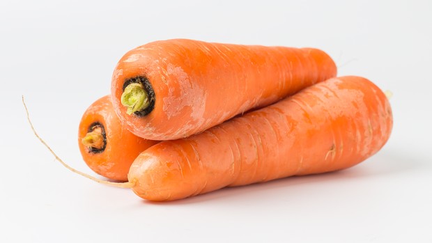 Potret wortel dengan antioksidan tinggi dan bagus untuk kesehatan.