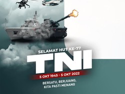 25 Twibbon HUT TNI 2022: Link Download dan Cara Pasang