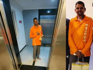 Alami Kecelakaan, Pengantar Makanan Ini Tetap Antar Pesanan Pelanggan