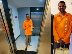 Alami Kecelakaan, Pengantar Makanan Ini Tetap Antar Pesanan Pelanggan