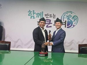 Temui Gubernur Buyeo di Korsel, Bupati Bandung Bahas Potensi Kerja Sama
