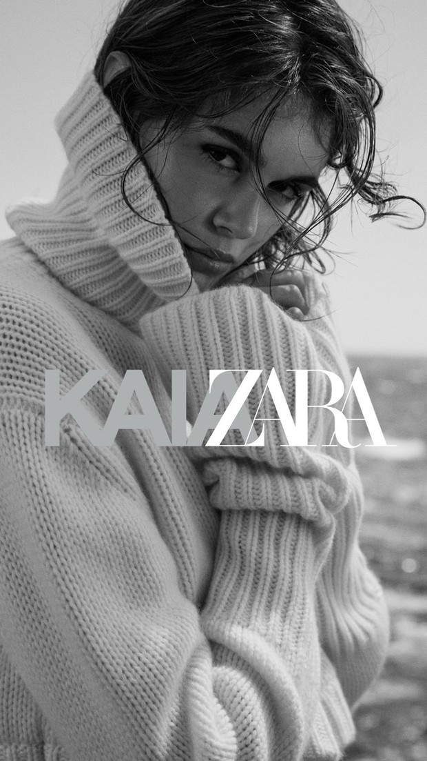 Foto: instagram.com/zara/Fabien Baron Kaia x Zara/