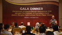 Gala Dinner OJK dengan Calon Emiten Sumut