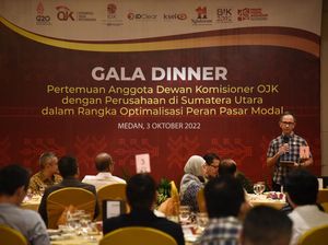 Gala Dinner OJK dengan Calon Emiten Sumut