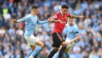 Sayap kanan: Jadon Sancho (Manchester United)  – 5,76. Foto: Getty Images/Michael Regan