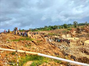 Dua Penambang Emas di Madina Tewas Tertimbun Longsor Galian