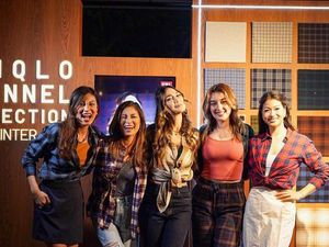 Inspirasi Gaya Busana Casual ala Luna Maya dan Geng Sepedanya