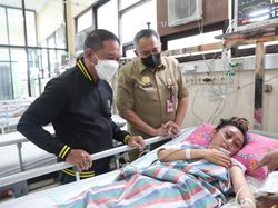 Jenguk ke RS, Menpora: Korban Luka Tragedi Kanjuruhan Mulai Membaik