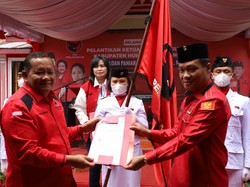 Ketua DPC PDIP Humbahas Berganti, dari Bupati ke Wakil Bupati