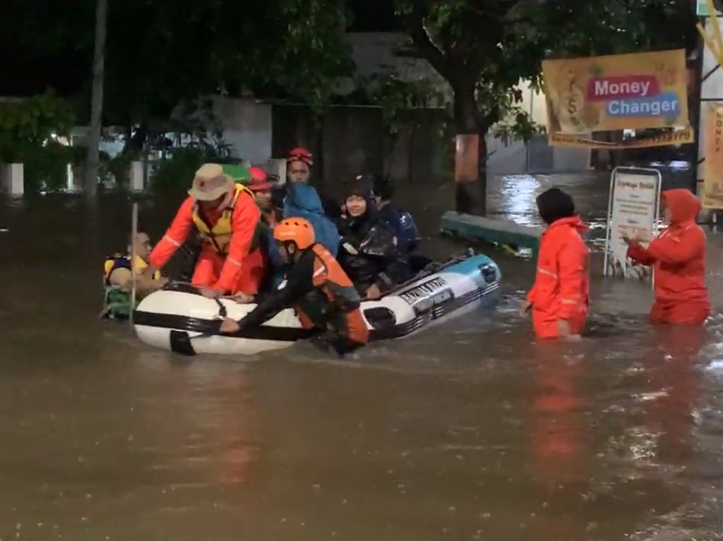 9 RT di Jakarta Masih Terendam Banjir Pagi Ini, 361 Warga Mengungsi