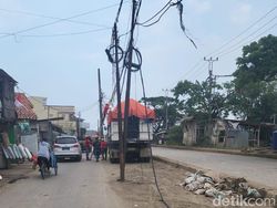 Progres Pemindahan Tiang Tengah Jl Perancis Capai 10%