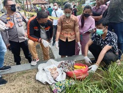 Tega! Kresek Berisi Jasad Bayi Dibuang di Puspem Payangan Gianyar