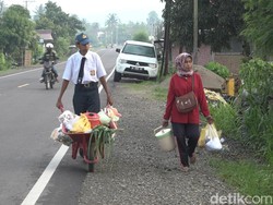 Kerap Diejek, Pelajar SMP di Polman Buang Gengsi Bantu Ortu Jual Sayur