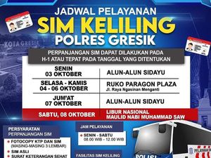 Ingat Rek! Ini Hari Terakhir Mobil SIM Keliling Gresik Mangkal di Menganti Ingat Rek! Ini Hari Terakhir Mobil SIM Keliling Gresik Mangkal di Menganti