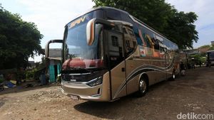 Tampang Armada Baru PO SAN Rute Pekanbaru-Solo-Blitar
