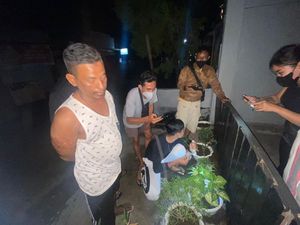 3 Pria di Mataram Ditangkap, Simpan Sabu Dalam Pot-Bawa Sajam