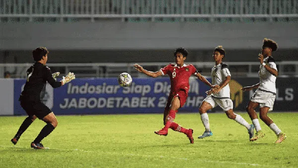 14-0! Timnas Indonesia U-17 Pesta Gol ke Gawang Guam