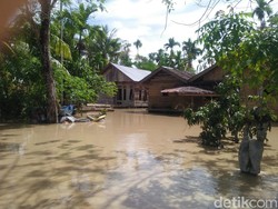Banjir Aceh Utara Meluas, 18 Ribu Warga Mengungsi