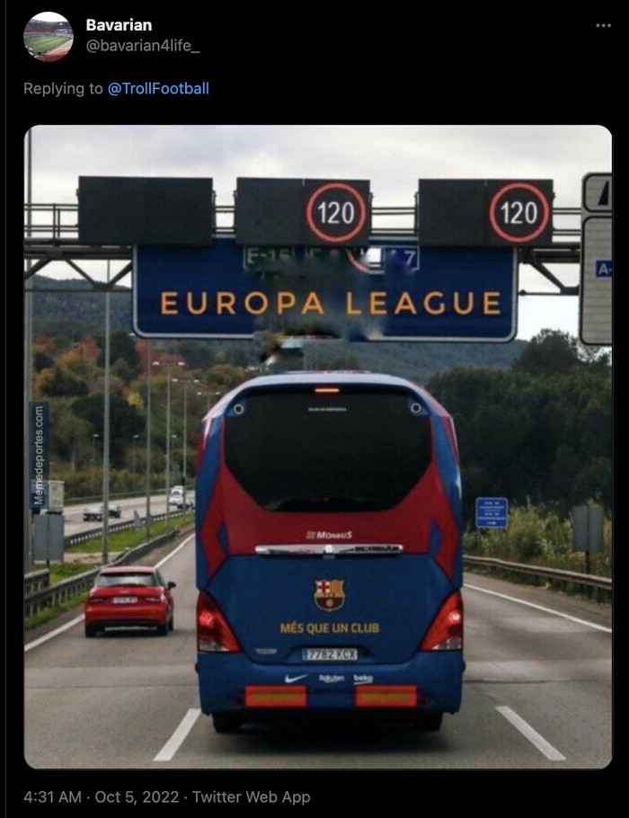 Barca Meme Liga Europa Barca Meme Liga Europa