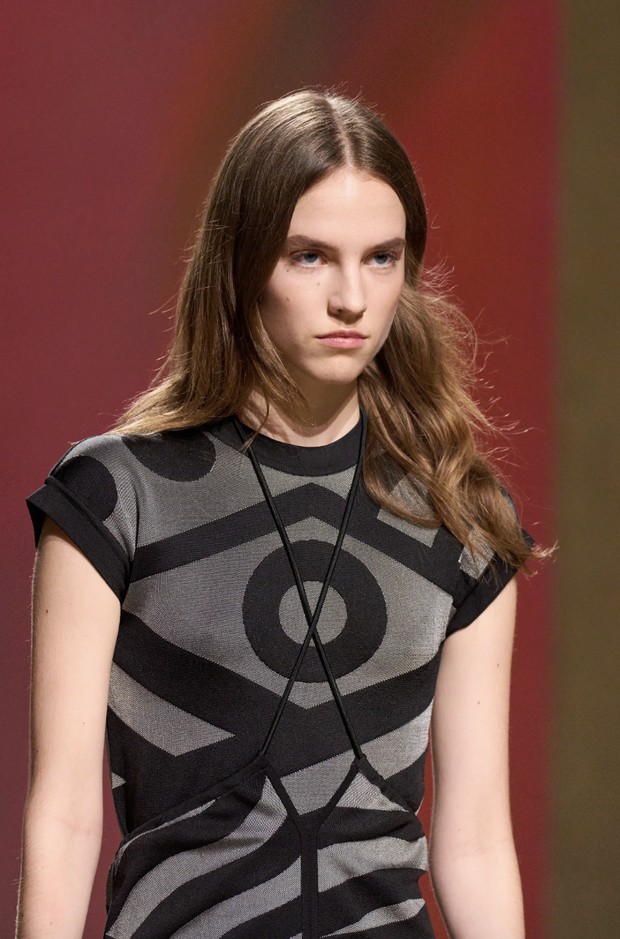 Clean skin di peragaan Hermès/