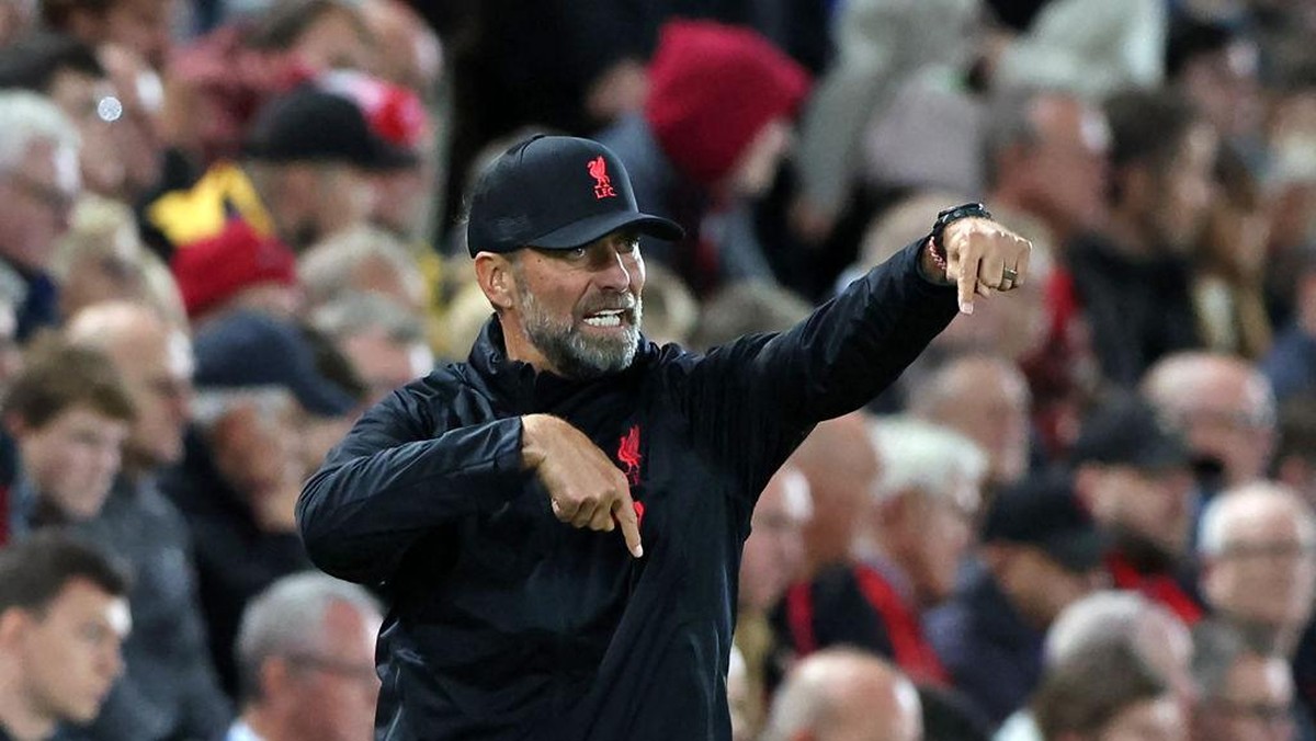 Juergen Klopp tak masalah Liverpool cuma bikin dua gol lawan Rangers (AFP via Getty Images/NIGEL RODDIS)