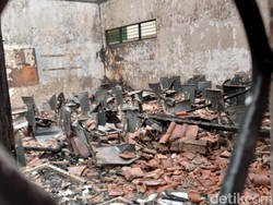 Kebakaran di SDN 12 Cilegon Hanguskan 3 Ruangan