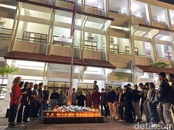 Mahasiswa Banyuwangi Doa Bersama Tragedi Kanjuruhan, Minta Kapolda Jatim Dicopot