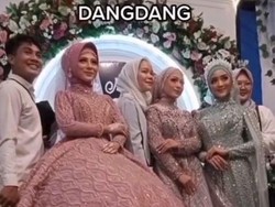 Viral Pengantin Gaunnya Ekstra Megar Sampai Kucing Pun Masuk, Bikin Ngakak