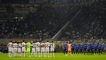 Momen Pemain Liga Champions Mengheningkan Cipta untuk Tragedi Kanjuruhan