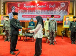 Pemkab Tulang Bawang Lantik 20 Anggota Badan Permusyawaratan Kampung