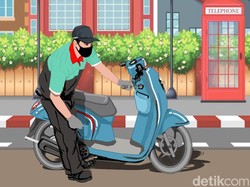 Modus Mobil Mogok, Pria Ngaku Polisi Larikan Motor Pemilik Bengkel di Medan