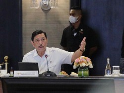 Momen Pertemuan Luhut, Erick Thohir dan Tony Blair di SOE International