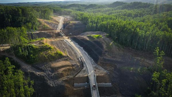 Potret Pembangunan IKN Digeber dari Istana Presiden hingga Jalan