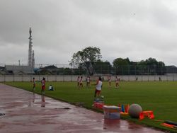 Pemain PSM Kenakan Pita Hitam saat Latihan Mengenang Tragedi Kanjuruhan
