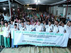 Ratusan Santri di Bantul Doakan Ganjar Jadi Presiden 2024