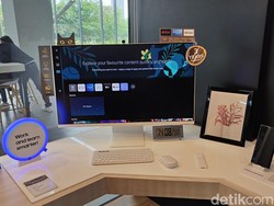 Samsung Smart Monitor M8, Bisa Dipakai Kerja dan Nonton Tanpa PC