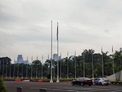 Gedung Nusantara DPR Dijaga Ketat Jelang Acara P20