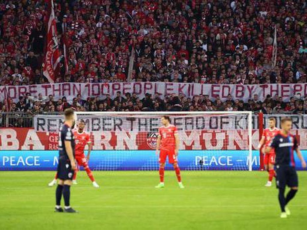 Pesan Menohok Suporter Bayern Sebut Polisi Pembunuh dalam Tragedi Kanjuruhan