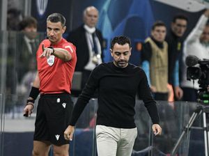 Barcelona Ditekuk Inter, Xavi Murka dengan Wasit