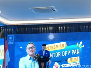Zulhas Resmikan Kantor DPP PAN di Jaksel: Basis Kita Islam Wasathiyah